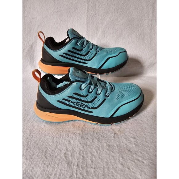Keen Utility Men’s CSA Carbon Fiber Toe Work Shoes Size 9M EU 39.5 Turquoise - Picture 5 of 8